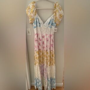 NWT Altar’d State Darcianne Multi Color Dress